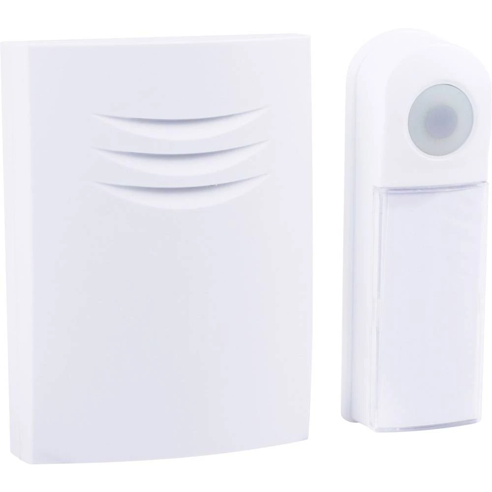 Byron B401E Bežično zvono Komplet-set Osvjetljeno, S natpisnom pločicom slika