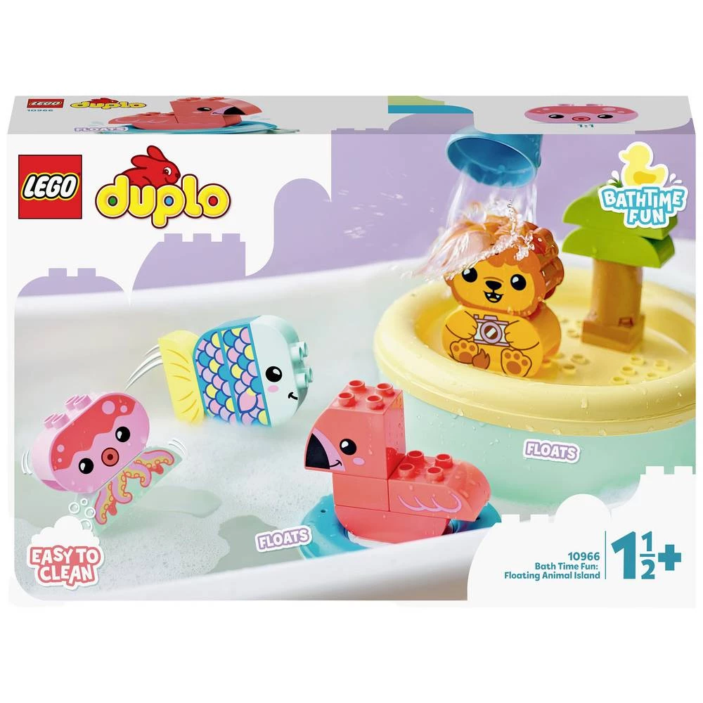 10966 LEGO® DUPLO® Zabava u kadi: plutajući životinjski otok slika