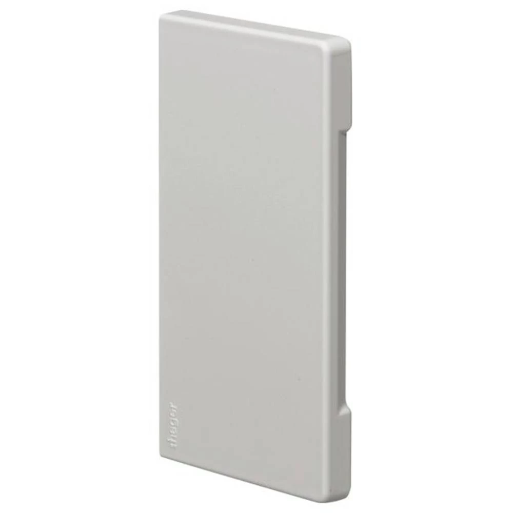 Hager BR6513067035 završni dio za prikrivanje hfr PVC do BR OT80mm svijetlosiva Hager BR6513067035 krajni dio  (Š x D) 130 mm x 68 mm 1 St. siva slika