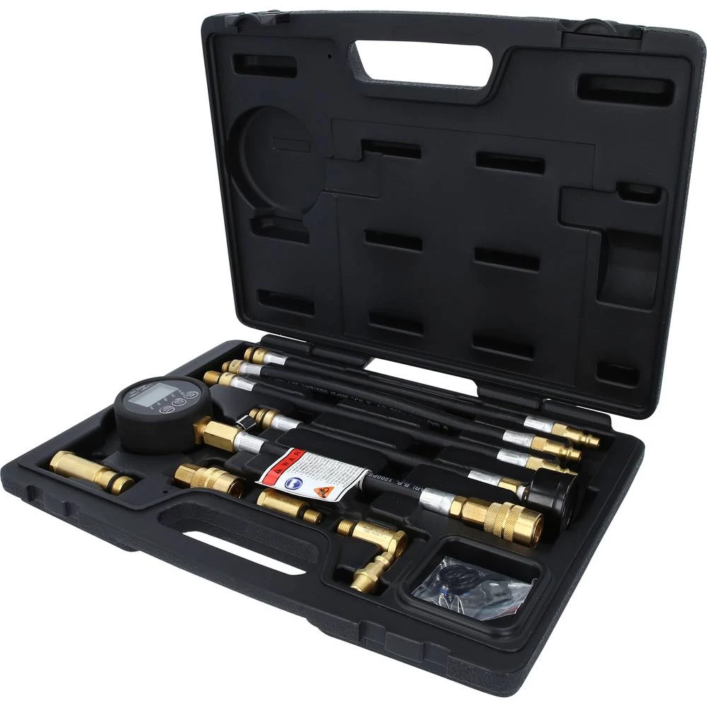 KS Tools 150.1650 Digitalni mjerač tlaka kompresije, 10 kom slika