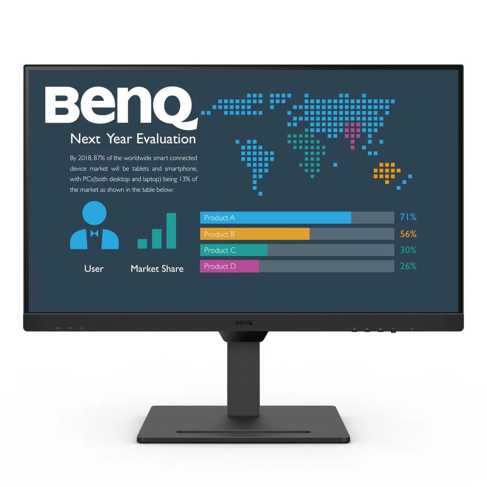 BenQ BL2790QT LED zaslon Energetska učinkovitost 2021 F (A - G) 68.6 cm (27 palac) 2560 x 1440 piksel 16:9 5 ms Display slika