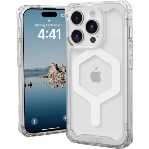 Urban Armor Gear Plyo MagSafe stražnji poklopac za mobilni telefon Apple iPhone 15 Pro led, prozirna, bijela slika