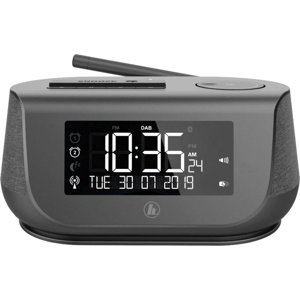 Hama DR36SBT DAB+ (1012) Stolni radio AUX, Bluetooth, DAB+, USB Spotify Crna slika