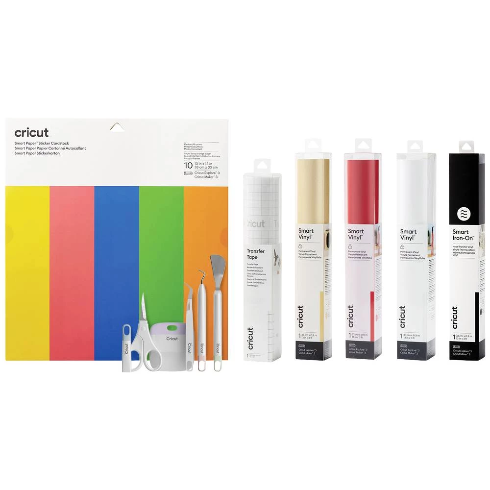 Cricut Smart Materials Supplies Winterbox Bundle dizajnerski set slika