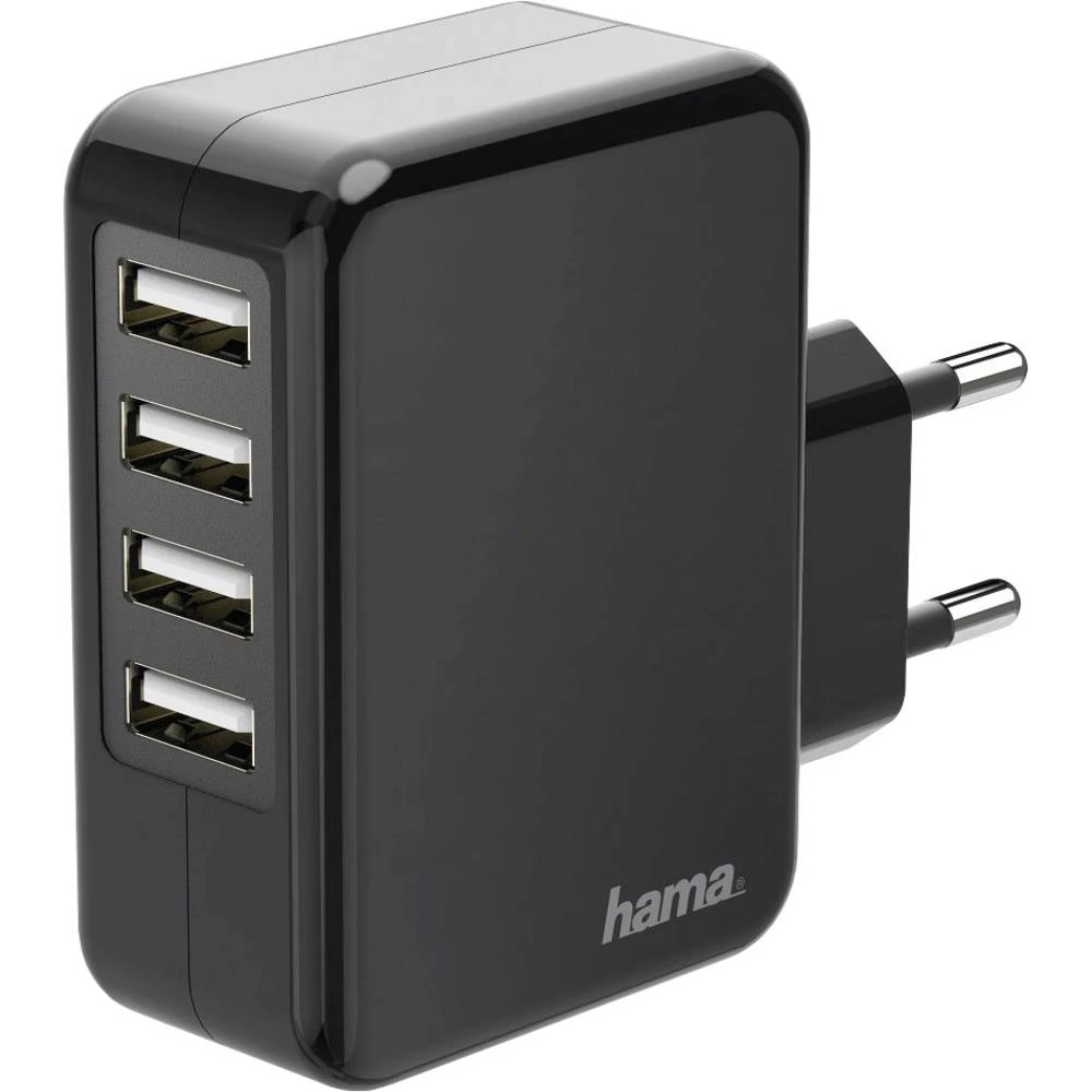 Hama 4-fach 00173676 USB punjač Utičnica Izlazna struja maks. 4800 mA 4 x USB slika
