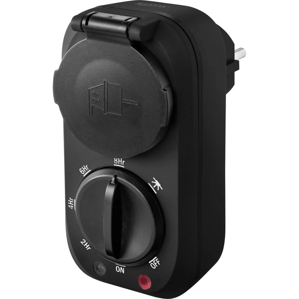 Sygonix SY-4504972 vremenski prekidač za utičnicu analogno dnevni program 3680 W IP44 funkcija odbrojavanja , start/st slika