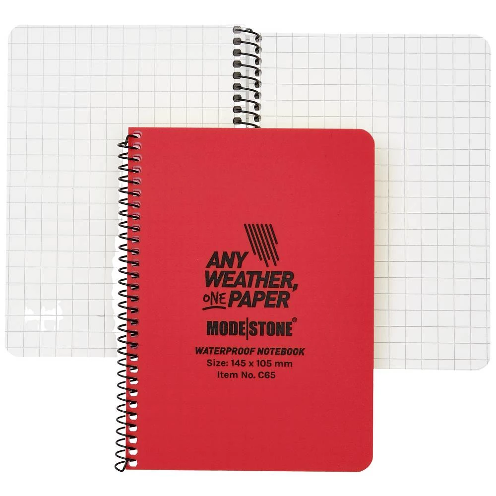 Modestone blok za pisanje 145x105 rot 30 Bl C653 upotrebljiv na obje strane crvena, bijela 145 x 105 mm kockasta Broj li slika