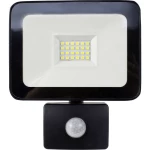 LED Vanjski Spotlight s detektor pokreta 20 W Neutralno-bijela as - Schwabe 46330 Crna