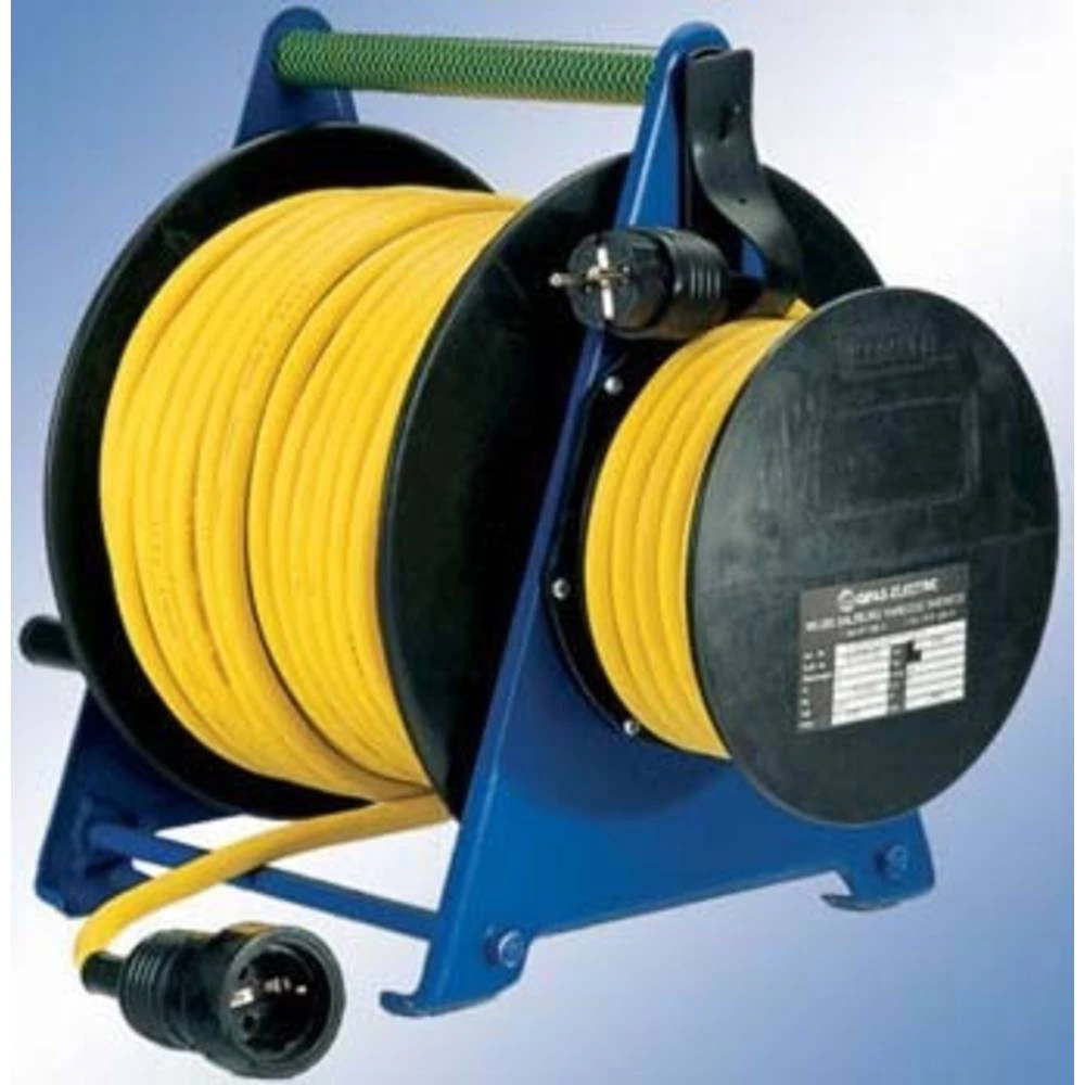 Gifas Electric 125084 kabelski bubanj 45 m  muški konektor CEE 16 a 5-polni slika