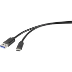Renkforce USB kabel USB 3.2 gen. 1 (USB 3.0) USB-A utikač, USB-C™ utikač 3.00 m crna