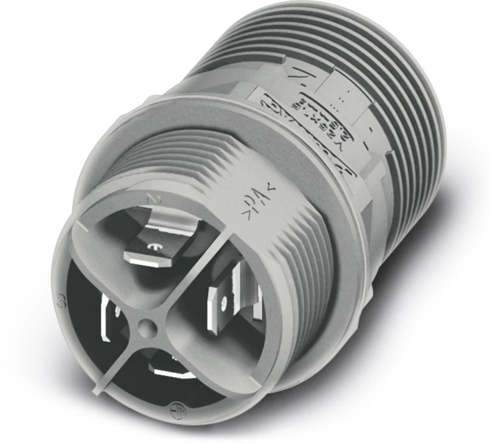 QPD W 4X2,5 M25 FC GY - konektor za provedbu vodova kroz pregradne zidove QPD W 4X2,5 M25 FC GY Phoenix Contact sadržaj: 1 kom. slika