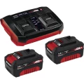 Einhell Power X-Change 2x 3Ah & Twincharger Kit 4512083 baterija za alat i punjač 18 V 3 Ah li-ion slika