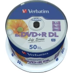 DVD+R DL prazan 8.5 GB Verbatim 97693 50 ST Vreteno Za tiskanje