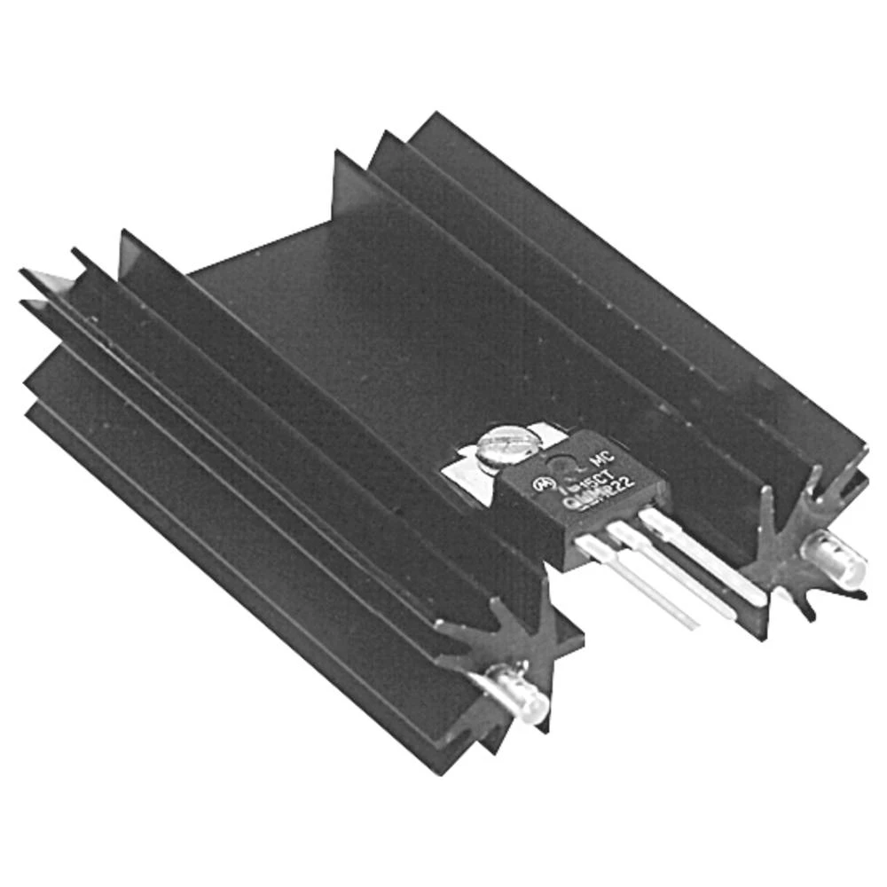 Fischer Elektronik SK 104/38,1/STS SK 104/38,1/STS rebrasti hladnjak 11 K/W (D x Š x V) 38.1 x 34.9 x 12.7 mm SOT-32, TO slika