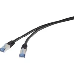 Renkforce    RF-4673690    RJ45    mrežni kabeli, patch kabeli    cat 6a    S/FTP    5.00 m    crna    UV otporan    1 St.