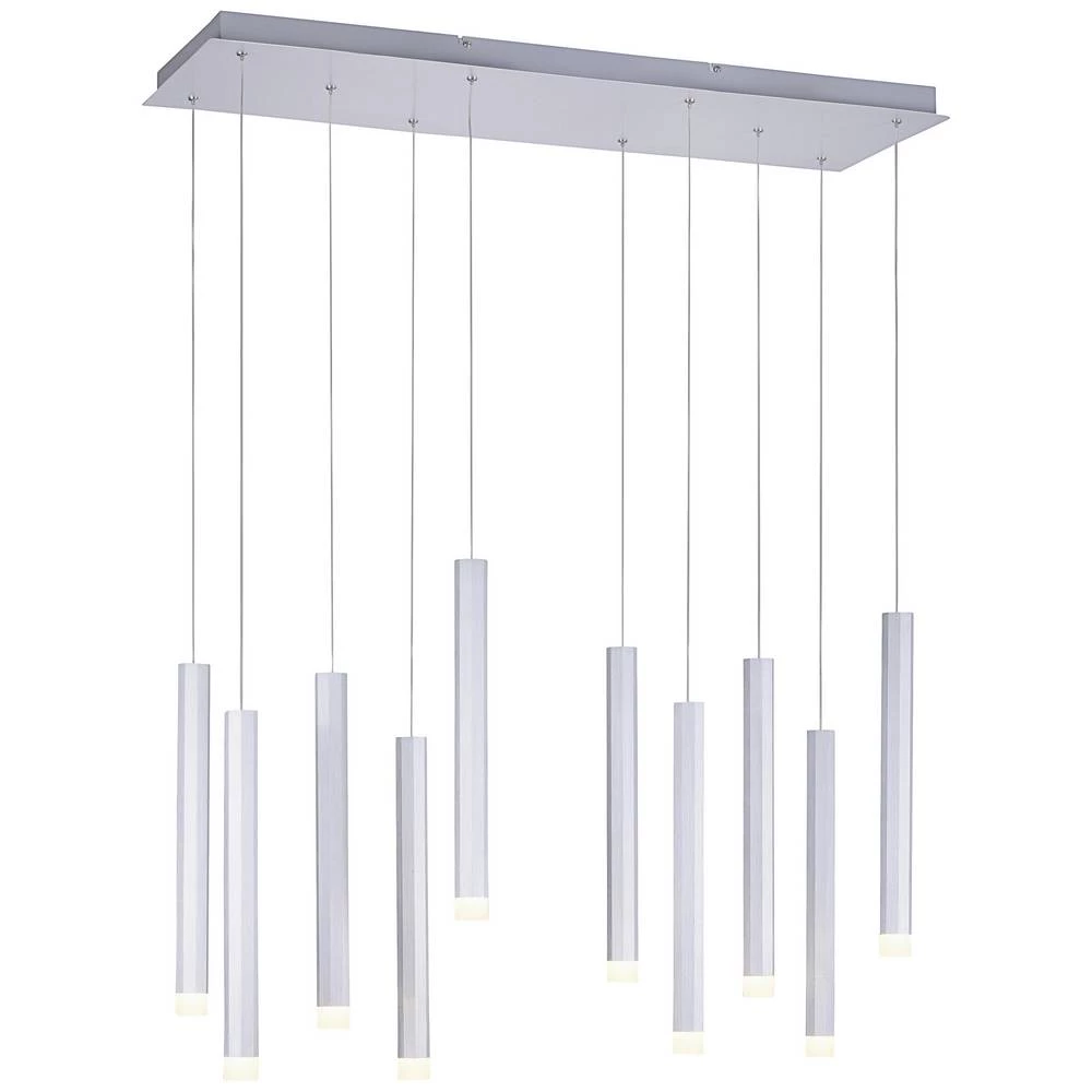 LeuchtenDirekt  15206-95 LED viseća svjetiljka LED   4.80 W aluminij boja slika