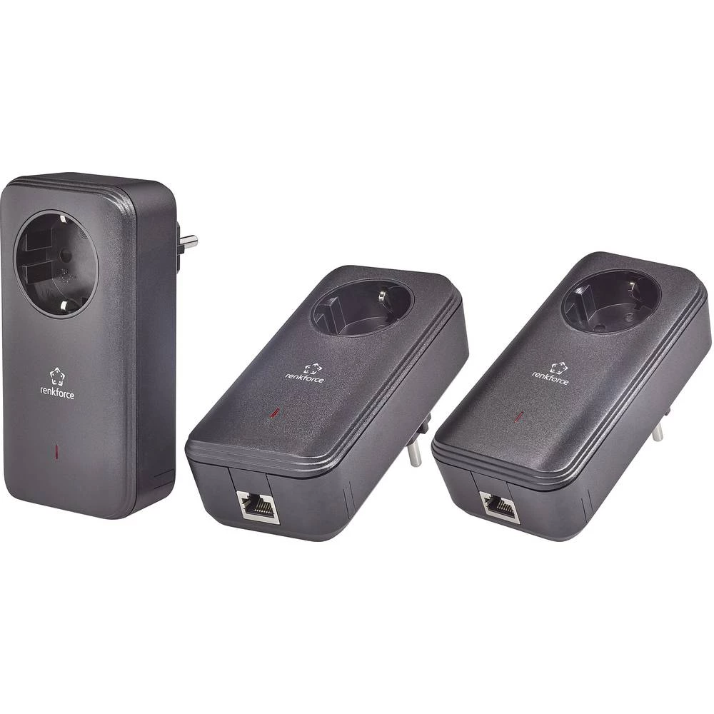 Powerline komplet za mrežu 1.2 Gbit/s Renkforce PL1200D slika