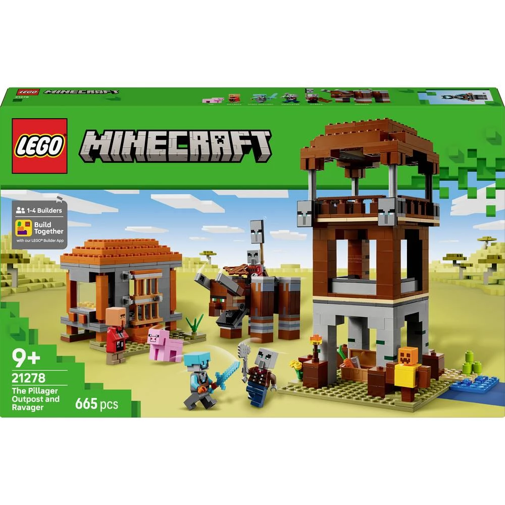 21278 LEGO® MINECRAFT Pustošitelj na pljačkaškoj ispostavi slika