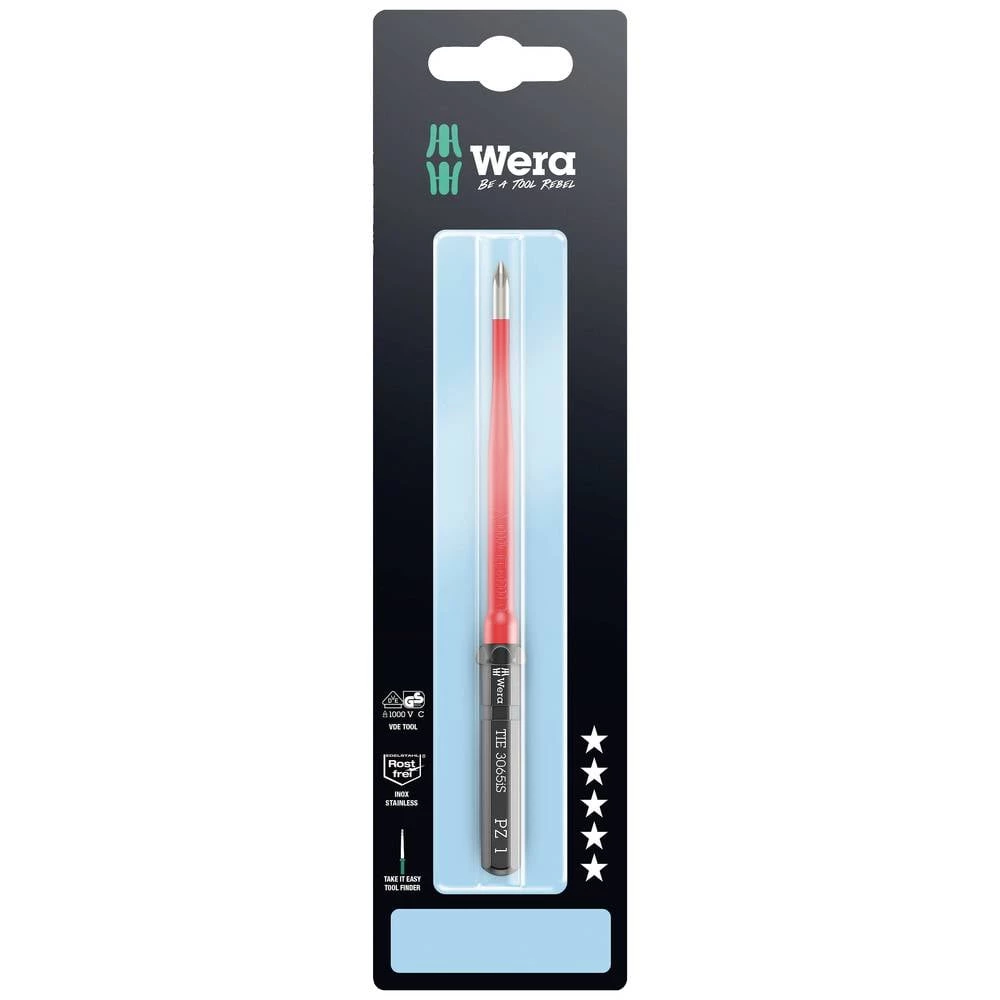 Wera Kraftform Kompakt VDE 3065 iS PZ 1 x 157mm TIE SB   izmjenjiva oštrica  PZ 1 slika