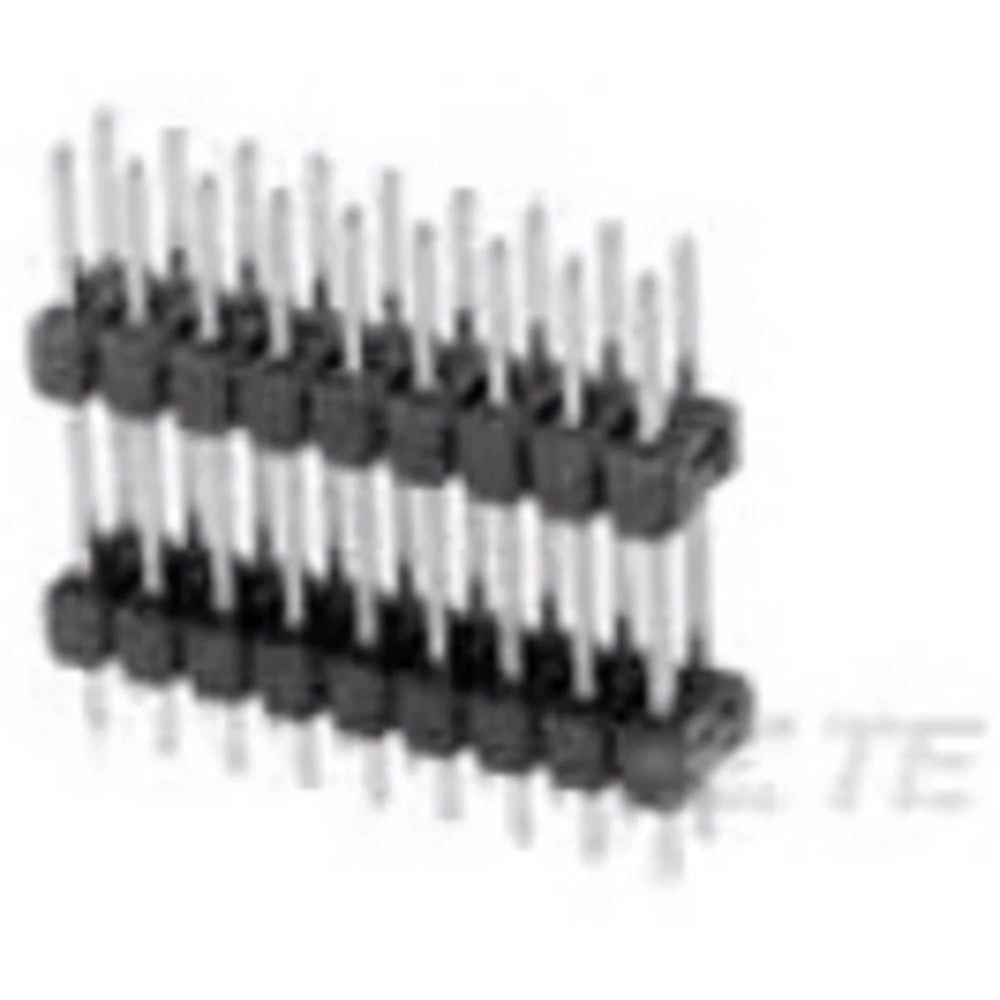 TE Connectivity standardna letva s muškim kontaktima 7-146500-4 1 St. Box slika