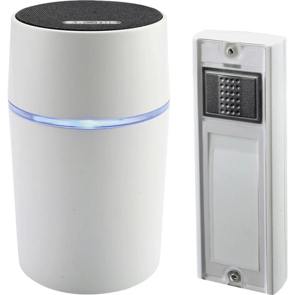 Grothe 43562 bežični gong kompleT-set s bljeskalicom, s natpisnom pločicom slika