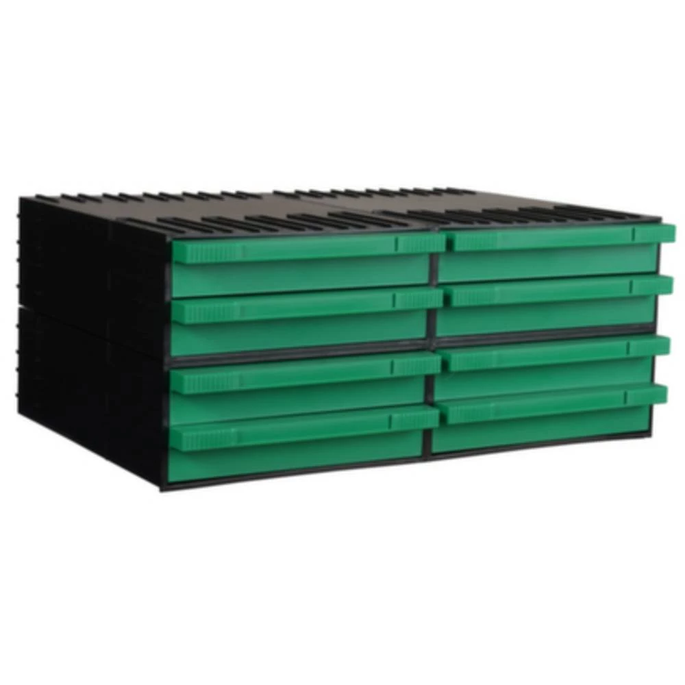 Ormarić s ladicama (Š x V x d) 482 x 202 x 345 mm Zelena 1658645 1 ST slika