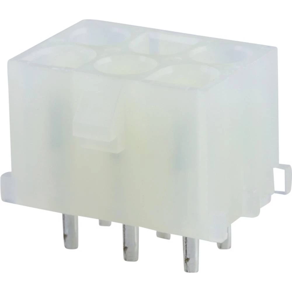 Molex ugradna standardna letva sa ženskim kontaktima Ukupan broj polova 6 Raster: 6.35 mm 10844062 kom. Carton slika