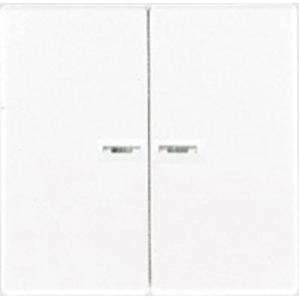 Jung 2-struki Poklopac Serijski prekidač, Serijsko tipkalo Bijela LS995KO5WW slika