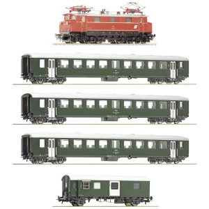 Roco 61493 H0 komplet od 5 električnih lokomotiva 1670.27 s putničkim vlakom ÖBB-a slika