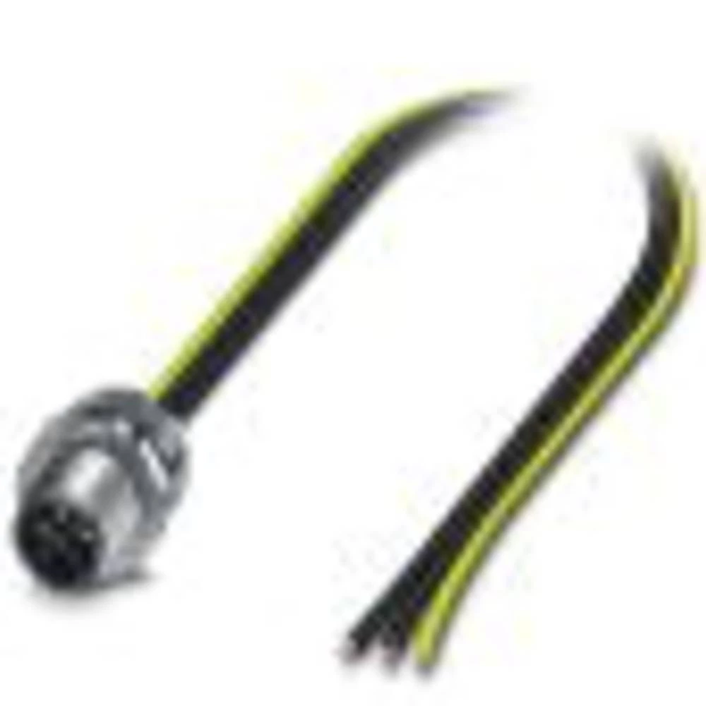 Ugradbeni konektor za senzor/aktivator M12 0.50 m Broj polova: 3 Phoenix Contact 1411655 SACC-E-M12MSS-3P-M16/0,5 PE 1 ST slika