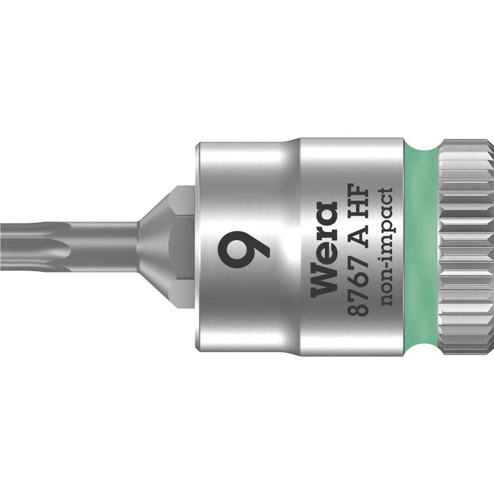 Unutarnji TORX Bit za nasadni ključ T 9 1/4 (6.3 mm) Wera 8767 A 05003361001 slika
