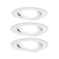 Paulmann 93449 Nova ugrađeno svjetlo 3-dijelni komplet LED LED 19.5 W slika
