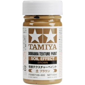 Teksturna boja za modele željeznica Smeđa boja Tamiya 87108 100 ml slika