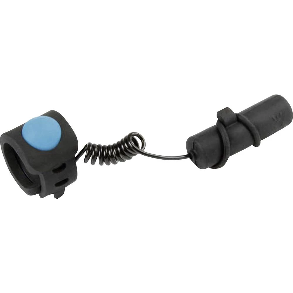 Zvono za bicikl M-Wave Elektrische Fahrradglocke Crna, Plava boja slika
