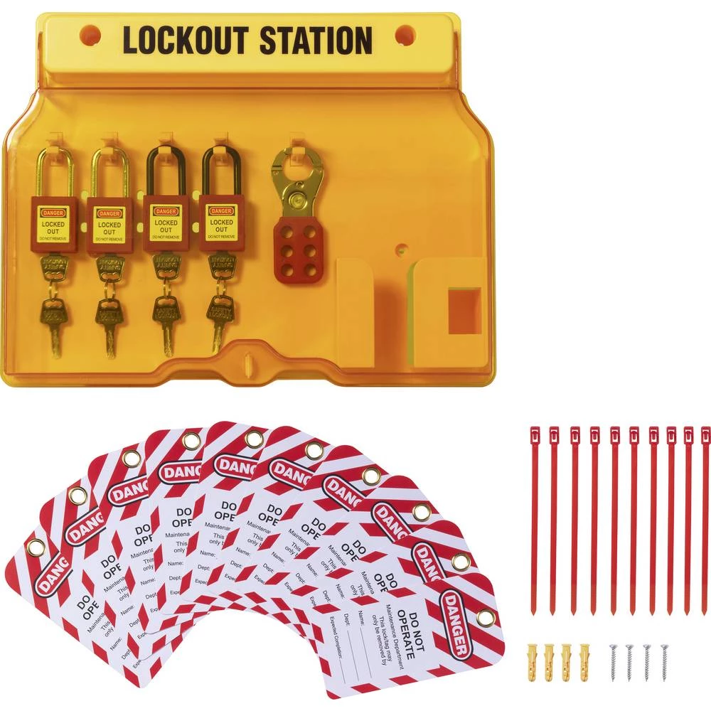 Sygonix SY-6872550 zaključavanje 412 mm žuta slika