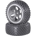 Reely 1:10 buggy kompletni kotači rally dizajn sa rupama siva 2 St.