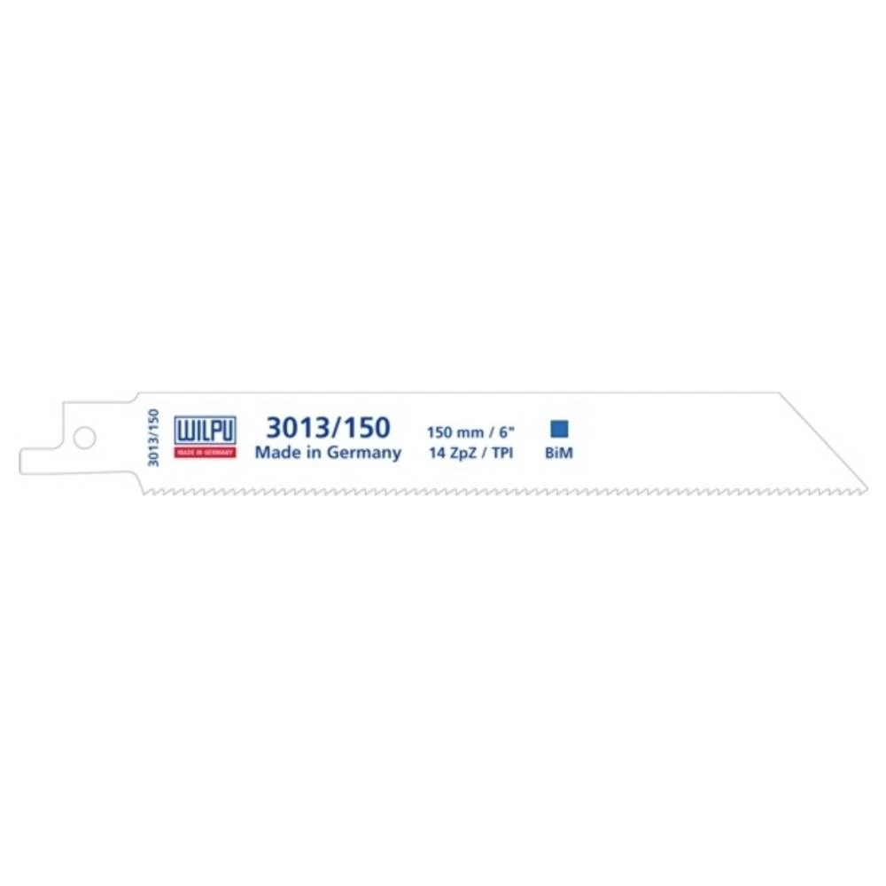 Alarm Werkzeuge 56060023 Paket od 5 HSS bimetalnih listova za recipročnu pilu, valovitih 14TPI L. 250 mm 5 kom. slika