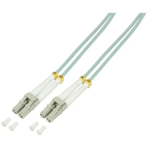 LogiLink FP3LC30 Glasfaser svjetlovodi priključni kabel [1x muški konektor lc - 1x muški konektor lc] 50/125 µ Multimode OM3 30.00 m slika