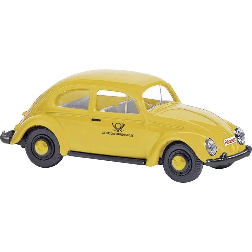 Busch 52960 h0 Volkswagen Buba s ovalnim prozorom Deutsche Bundespost Fahrschule slika