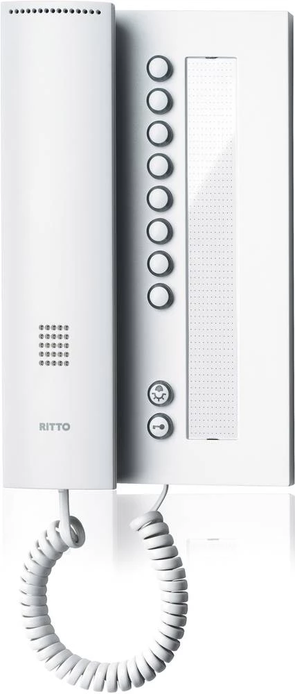 Ritto by Schneider 1765040 Video-portafon Ritto 1765040 Stambeni telefonski komfor Crna slika