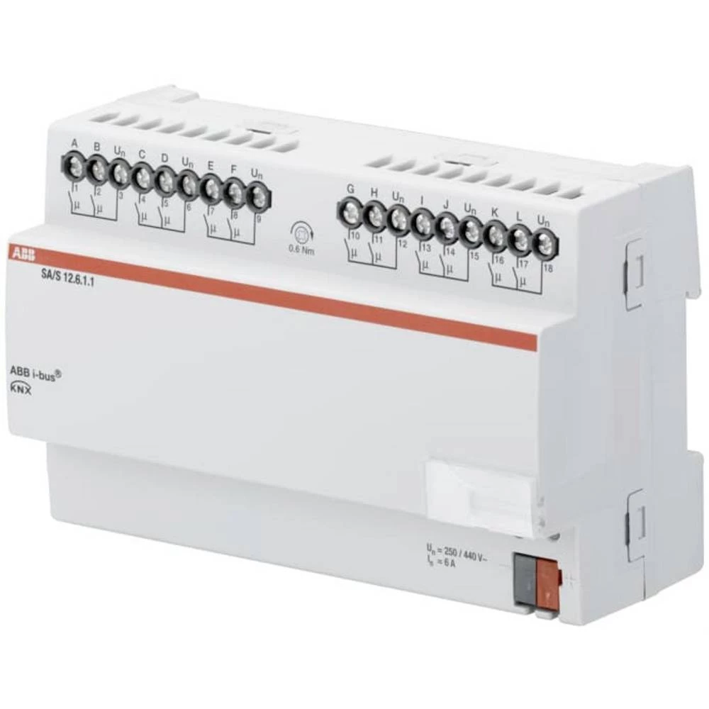 ABB KNX 2CDG110154R0011 pokretač 12-kanalni SA/S12.6.1.1 slika