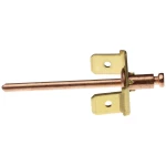 PB Fastener RIV 463 uzemljenje Širina utikača: 6.3 mm Debljina utikača: 0.8 mm 180 ° neizolirani metalna 1 St.