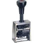 Reiner Numeroteur B6 marka za označavanje 23 x 6 mm (š x v) krom boja, crna