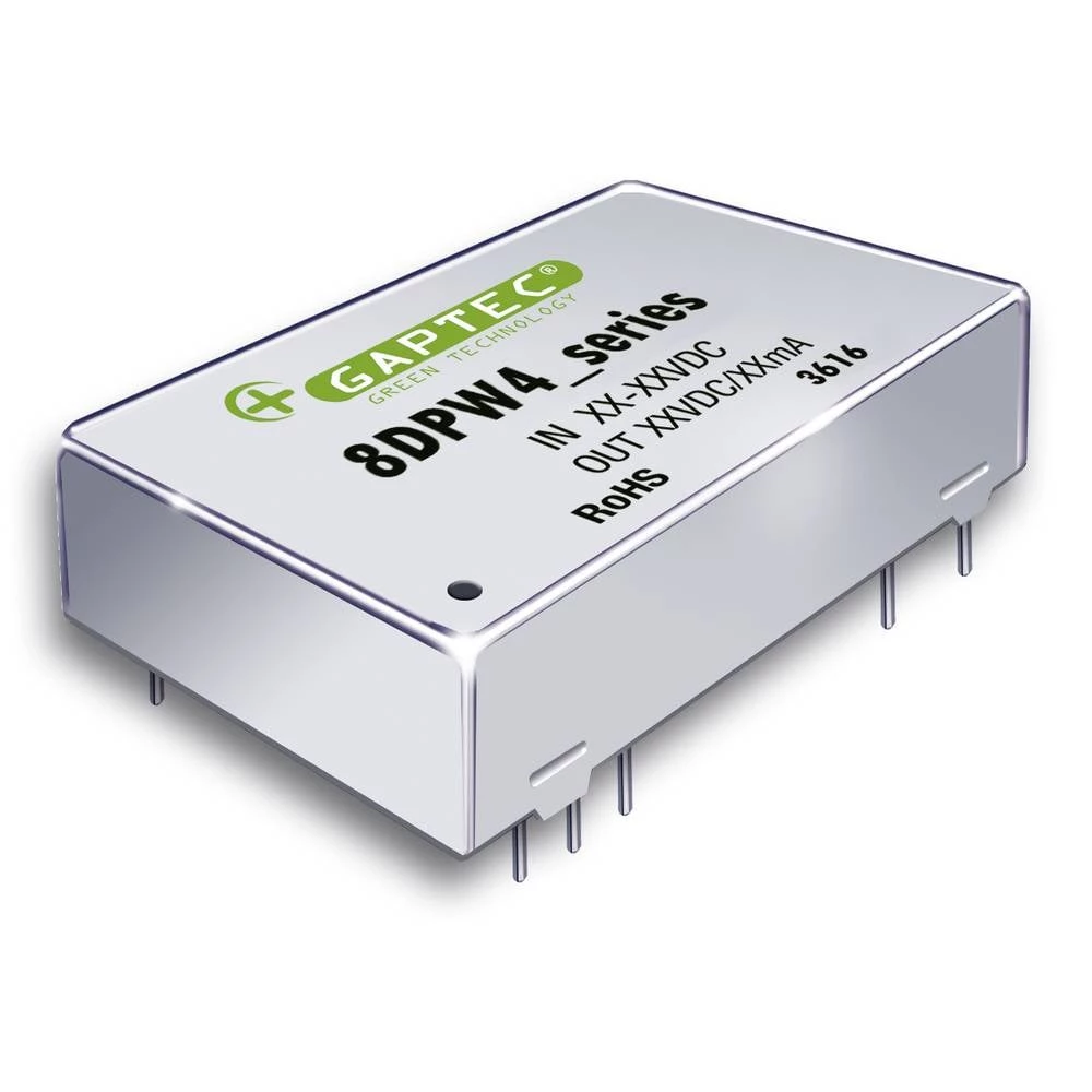 Gaptec  8DPW4_4812D1.6  DC/DC  pretvarač       333 mA  8 W    Content 1 St. slika