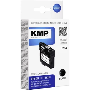 KMP Tinta zamijena Epson T1621 (16) Kompatibilan Crn E154 1621,4801 slika