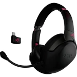 Asus ROG STRIX GO 2.4 Electro Punk igraće naglavne slušalice sa mikrofonom bežični 2.4 gHz, Bluetooth, 3,5 mm priključak