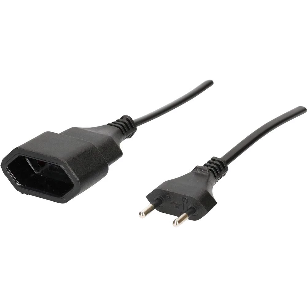 Max Hauri 129815 struja produžetak   crna 5.00 m slika