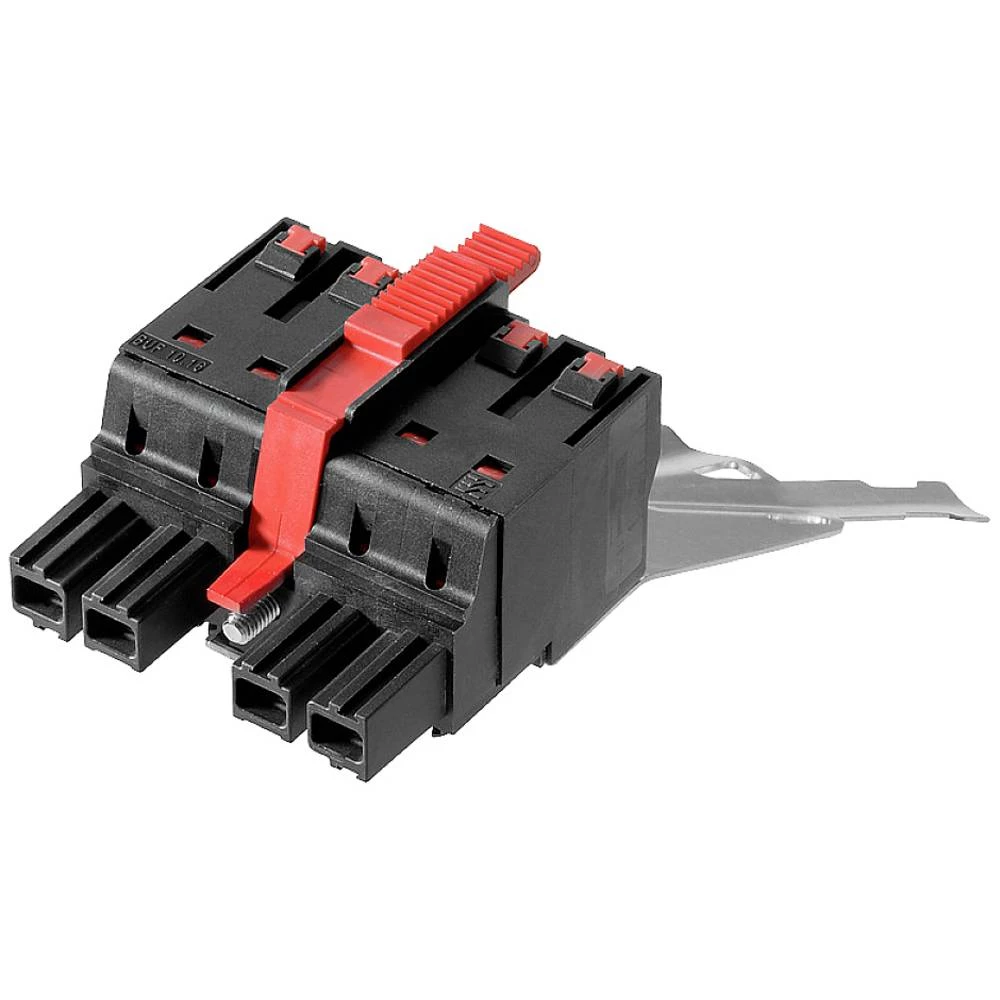 Utični konektor za tiskanu pločicu BUF 10.16IT/04/180MSF3SH200 AG BK BX Weidmüller 20 ST slika