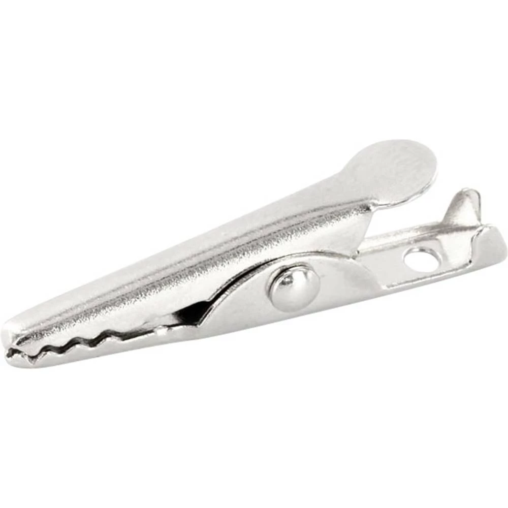 Krokodilska stezaljka Metalna Stezni raspon maks.: 4 mm dužina: 27.4 mm econ connect 100 ST slika