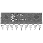 Microchip Technology  ugrađeni mikrokontroler PDIP-20 8-Bit 20 MHz Broj I/O 16 Tube